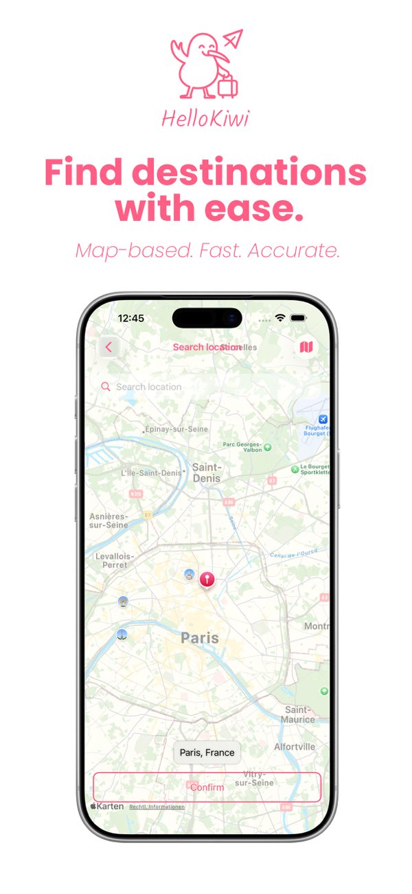 Trip details and participants screen